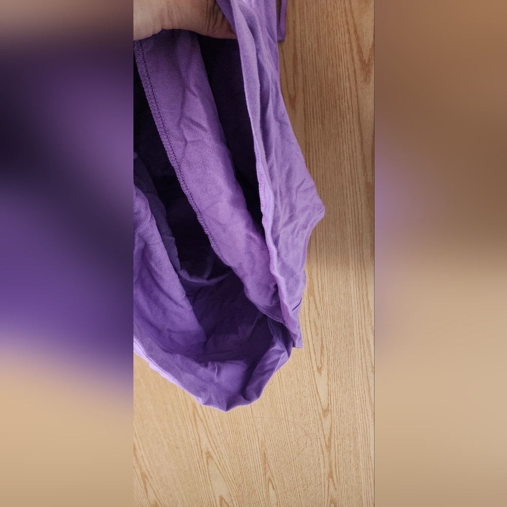 Arden B. Purple One-Shoulder Top - Picture 6 of 6